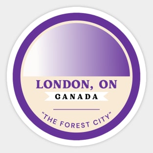 London Ontario Merch Sticker